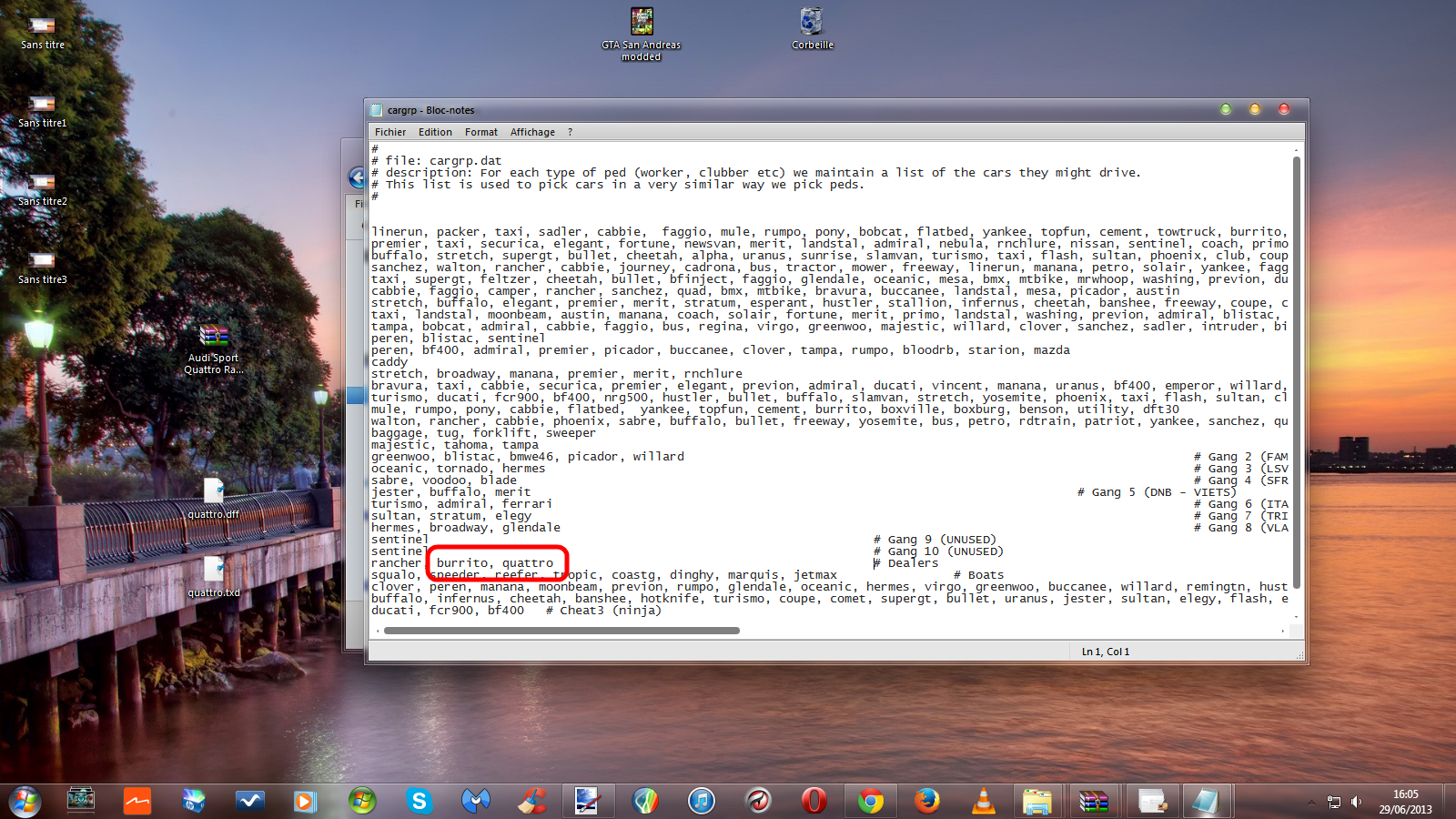 sauvegarde gta san andreas fini pc